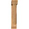 Ekena Millwork Traditional Traditional Smooth Bracket w/ Offset Brace, Western Red Cedar, 5 1/2"W x 24"D x 28"H BKT0604X24X28TRA01SWR - alternate 3